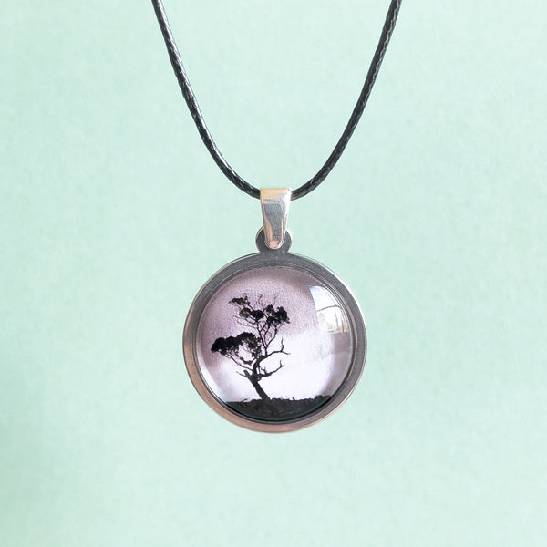 Tasmanian Gum Tree Necklace - Small Size - Myrtle & Me Handmade Jewellery