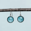 Blue Buttongrass - Drop Earrings - Handmade Tasmanian Nature Jewellery