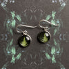 Green Fern Drop Earrings - Australian Handmade Jewellery - Myrtle & Me