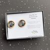 King Billy Pine Stud Earrings - Gift Boxed - Myrtle & Me Tasmanian Jewellery