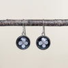 Tasmanian Leatherwood Flower Dangle Earrings - Handmade In Australia