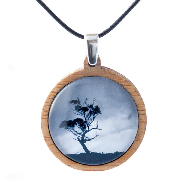 Gum Tree - Pendant (Medium) - Pendant - Myrtle & Me - Tasmanian Jewellery