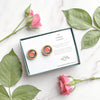 Chudleigh Tasmania Rose Stud Earrings - Tasmanian Handmade Jewellery - Myrtle & Me