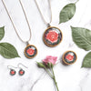 Tasmanian Rose Handmade Jewellery Collection - Myrtle & Me