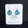 Blue Blossom - Drop Earrings-Earrings-Myrtle & Me
