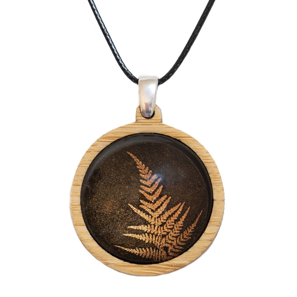 Bronze Fern Necklace - Australian Eco Friendly Jewellery - Myrtle & Me