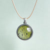 Green Buttongrass Small Pendant - Tasmanian Handmade Nature Jewellery