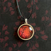 Red Gum Tree Necklace - Tasmanian Winter Edition - Handmade Australian Jewellery