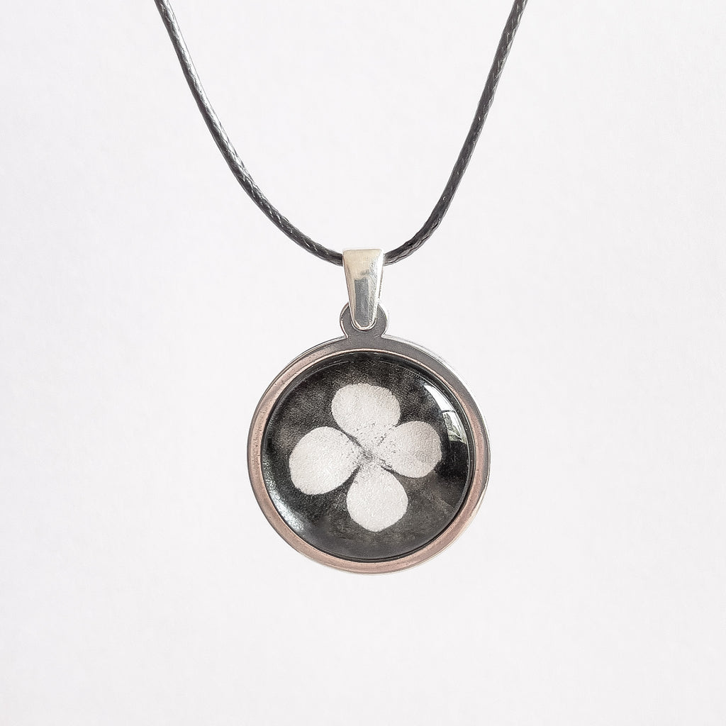 Tasmanian Leatherwood Flower Necklace - Made From Stainless Steel