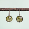 Gree Myrtle Tree Dangle Earrings - Handmade In Tasmania By Myrtle & Me Jewellery