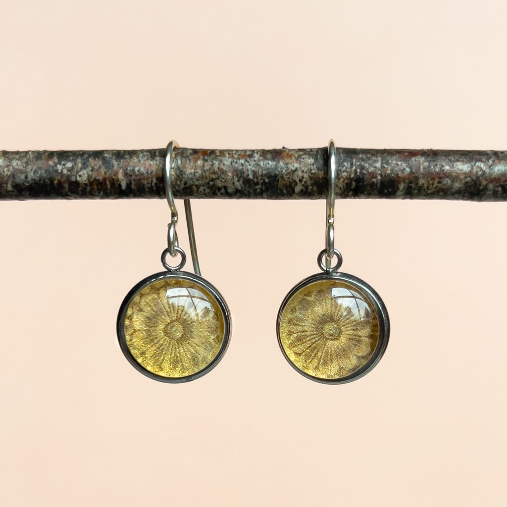 Convict Stone Handmade Dangle Earrings - Port Arthur Tasmania - Myrtle & Me Jewellery